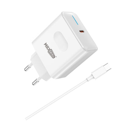 MAXEXCELL Caricatore da muro PD+QC 25W