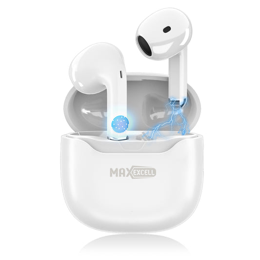 Auricolare Bluetooth – Wireless, Leggero e con Microfono Integrato – Ideale per Lavoro, Sport e Chiamate - MAX-C105