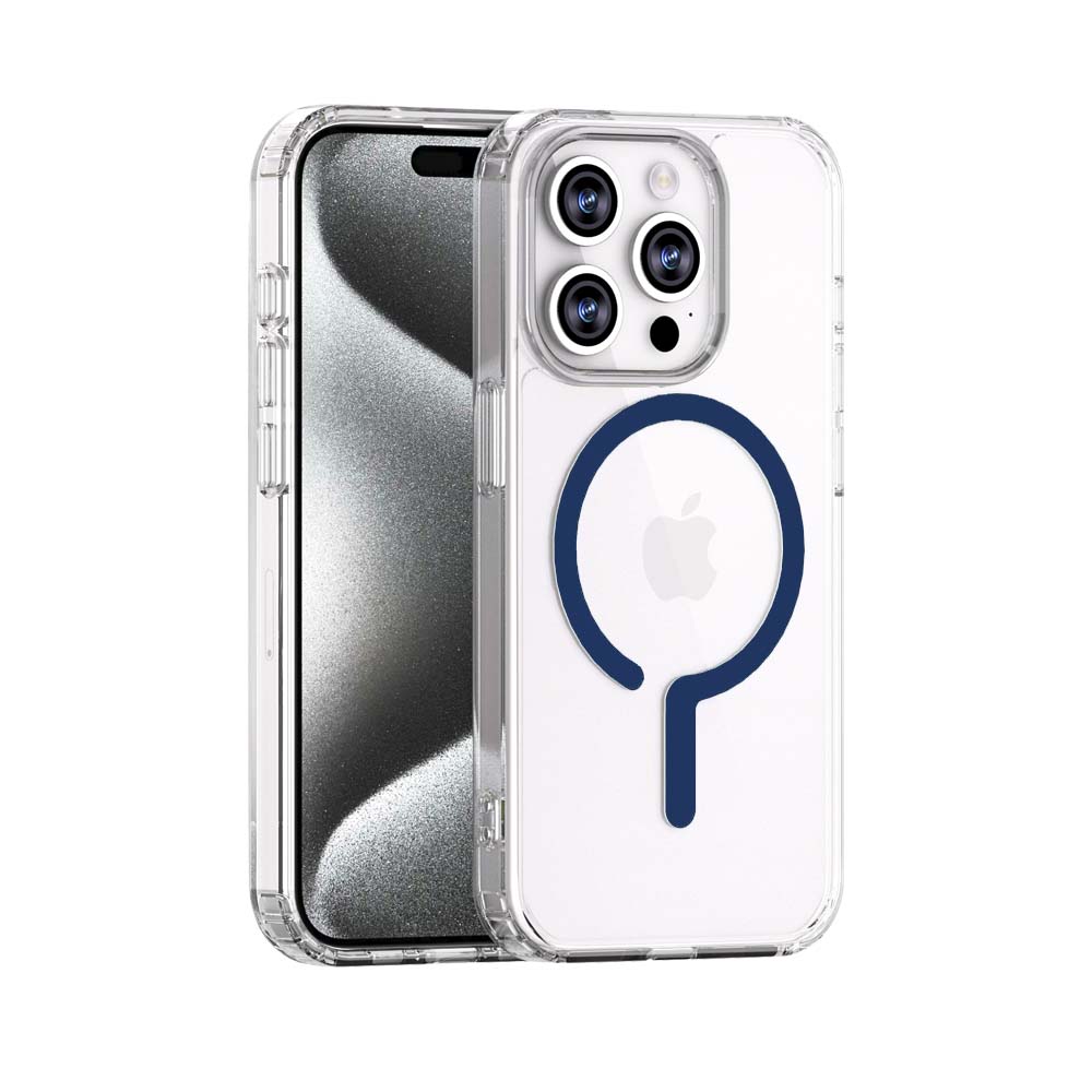 Custodia con Supporto Magnetico per Ricarica Wireless e Accessori - MAX-D100