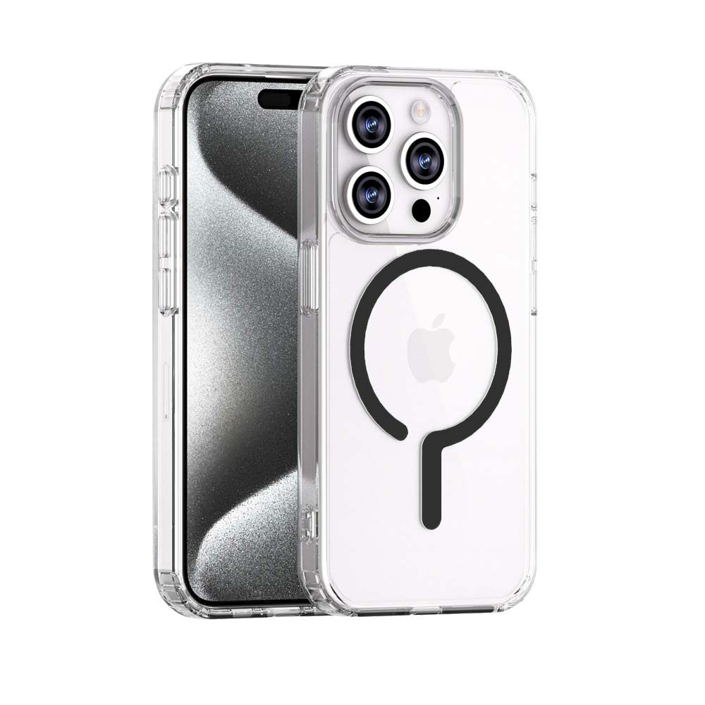 Custodia con Supporto Magnetico per Ricarica Wireless e Accessori - MAX-D100