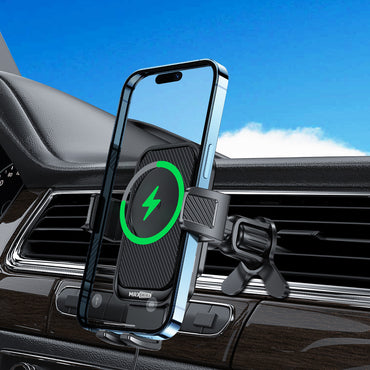 Supporto Auto con Ricarica Wireless – Attacco a Bocchetta d’Aria - MAX-I104