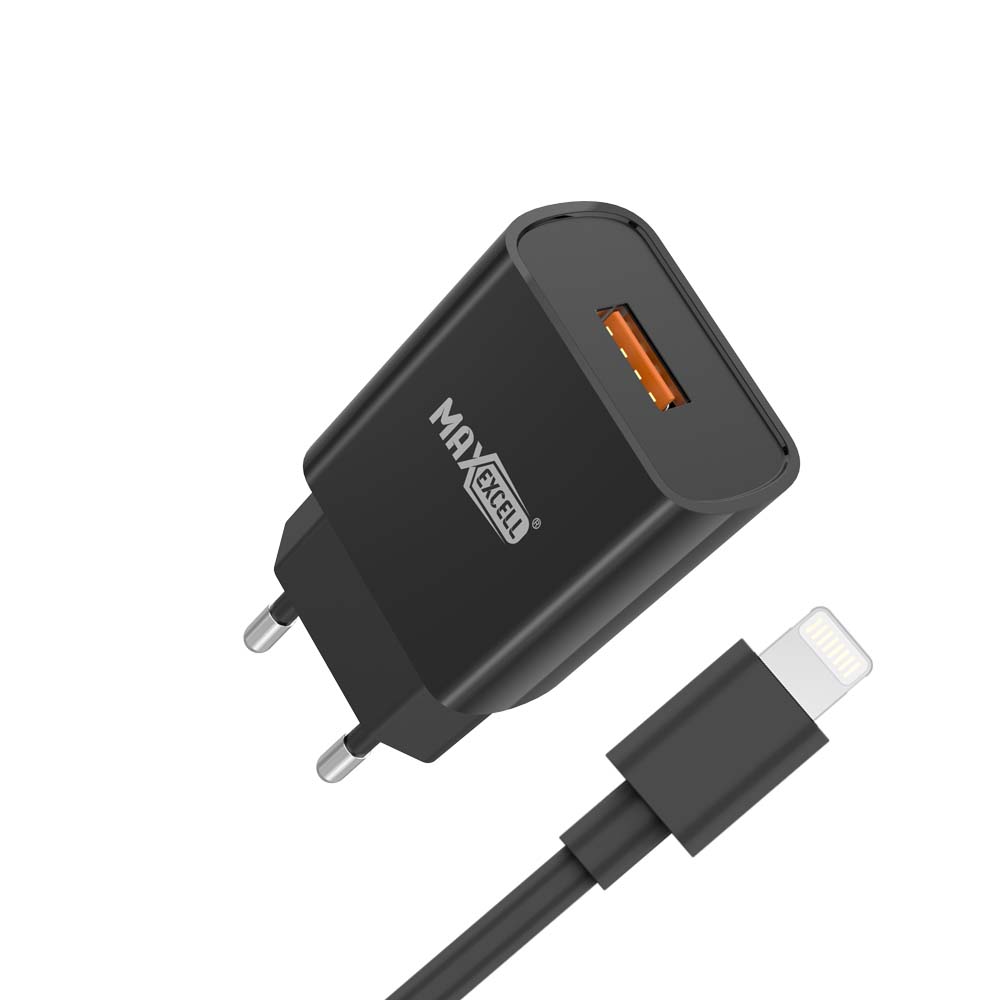 Caricatore da Muro 5V 2.4A con Cavo – MAX-A102