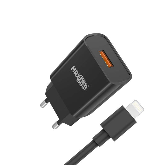 Caricatore da Muro 5V 2.4A con Cavo – MAX-A102